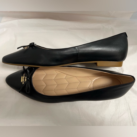 Coach Annabel Ballet Leather Flats - Picture 4 of 7